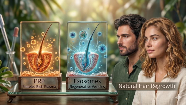 Exosomes and PRP for Natural HAir Regrowth